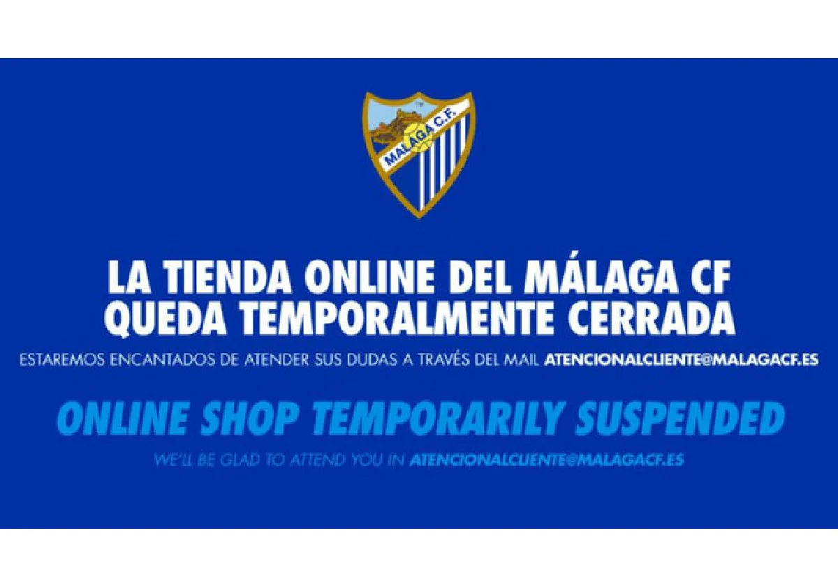 La boutique en ligne du Málaga CF s’effondre lors du lancement de son nouveau maillot