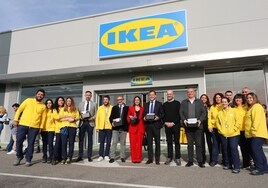 La inauguración del nuevo centro de Ikea en La Abadía, en imágenes
