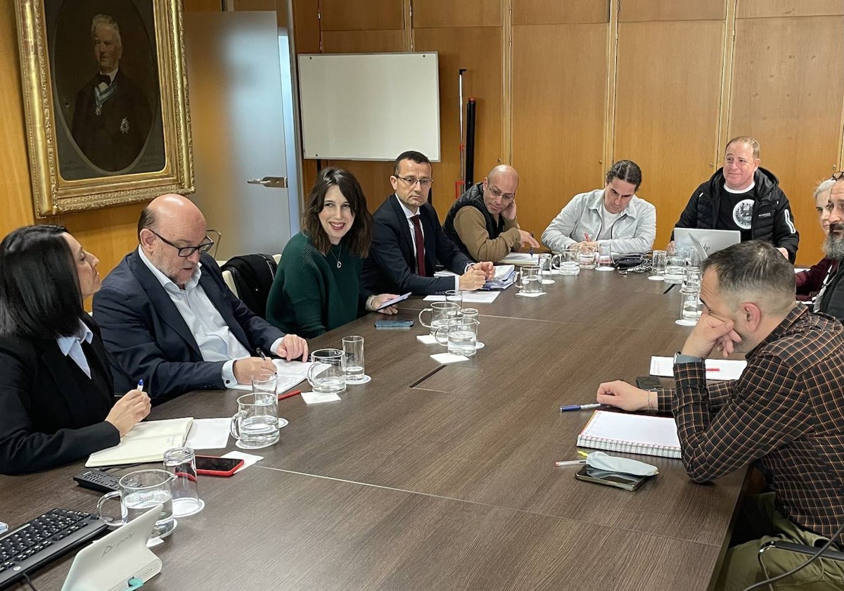 Imagen de la reunión de seguimiento del jueves, en Madrid