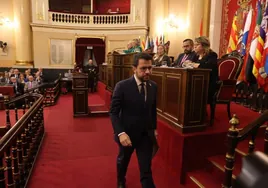 Aragonès intervendrá el lunes en el Senado para defender la amnistía y el referéndum: «Trolear al PP siempre apetece»