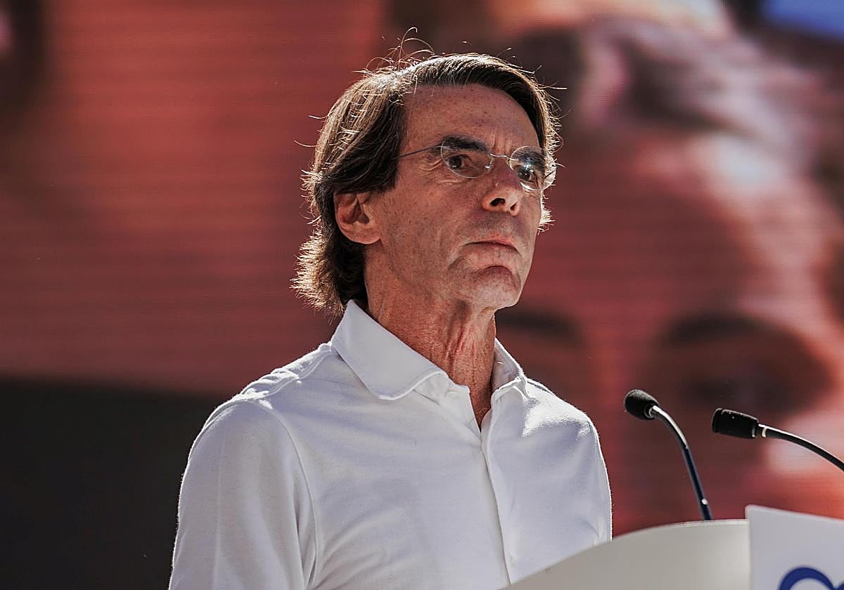 José María Aznar, en una foto de archivo