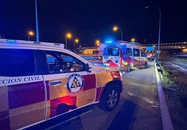 Muere un motorista de 40 años en un accidente entre una moto y un turismo en la M-45 en Villa de Vallecas