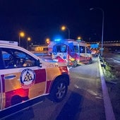 Muere un motorista de 40 años en un accidente entre una moto y un turismo en la M-45 en Villa de Vallecas