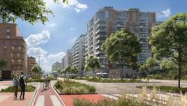 Las Tablas oeste, el primer barrio de Madrid Nuevo Norte: 741 viviendas, 33.000 m2 de zonas verdes y 14.000 para comercios