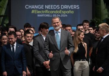 El Rey visita la planta de Martorell en apoyo a la transformación eléctrica de Seat