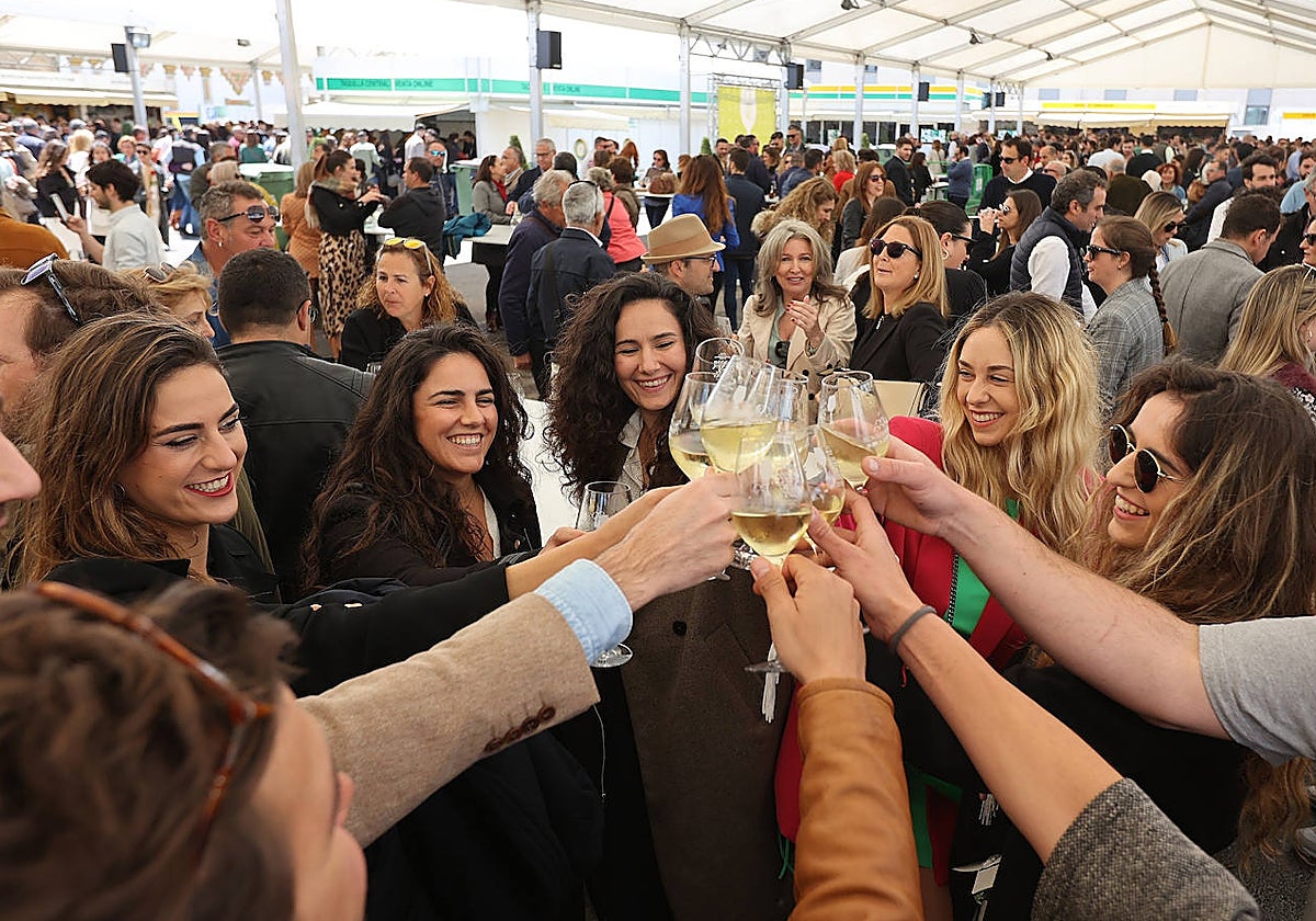 Jóvenes en la Cata del Vino Montilla-Moriles