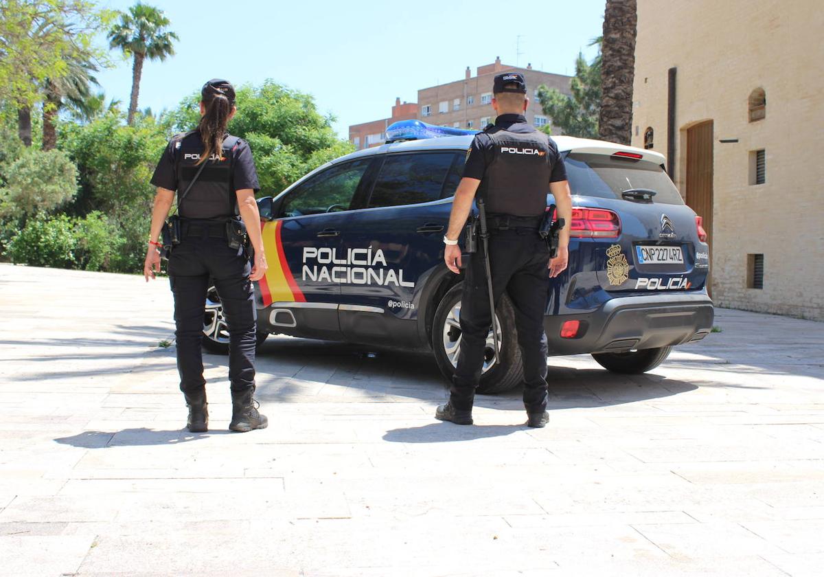 Imagen de recurso de la Policía Nacional en Valencia