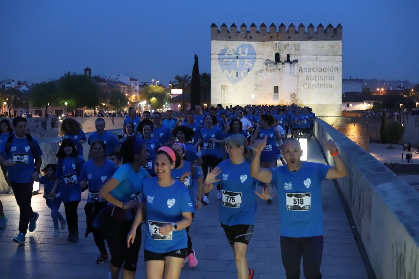 Las imágenes de la solidaria Carrera por el Autismo en Córdoba