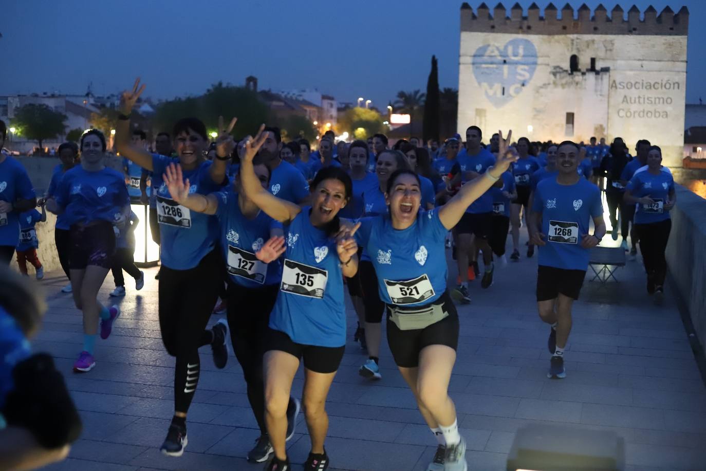 Las imágenes de la solidaria Carrera por el Autismo en Córdoba