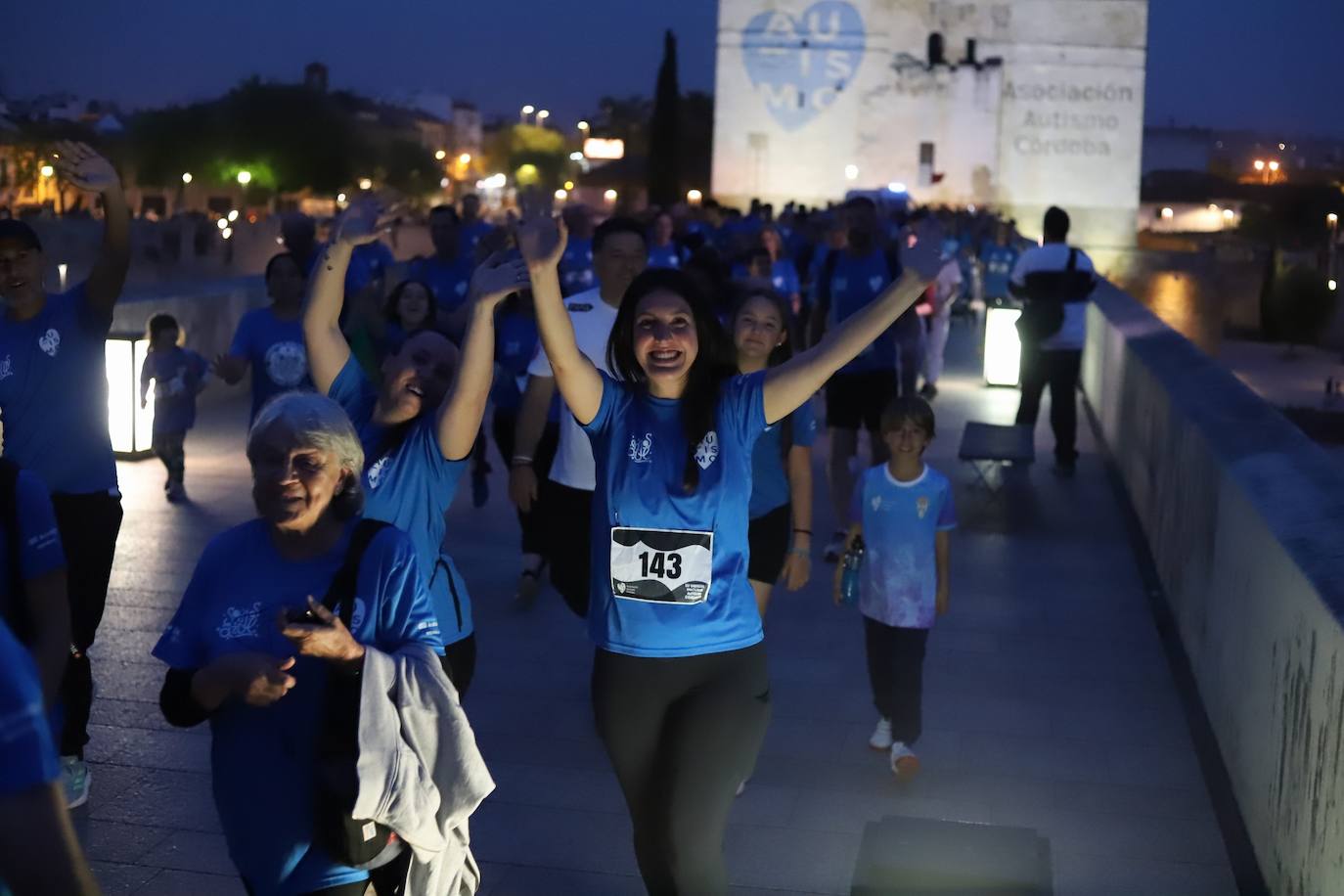 Las imágenes de la solidaria Carrera por el Autismo en Córdoba