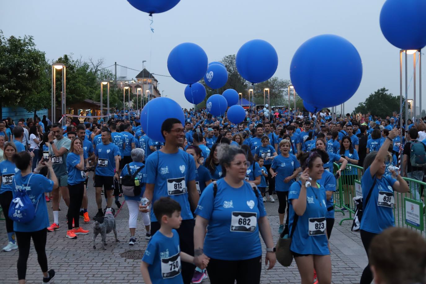 Las imágenes de la solidaria Carrera por el Autismo en Córdoba