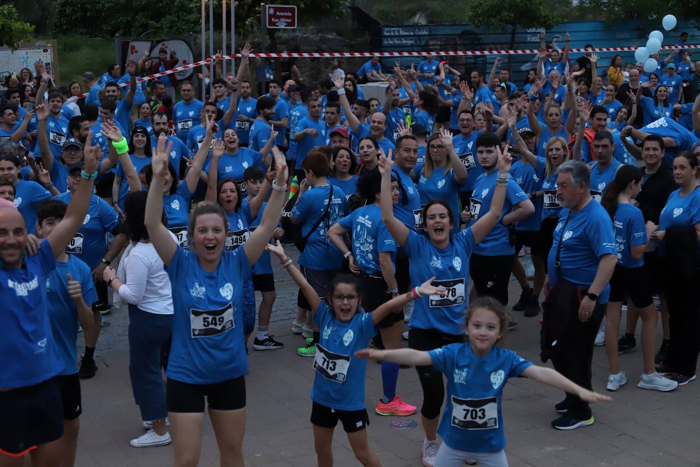 Las imágenes de la solidaria Carrera por el Autismo en Córdoba