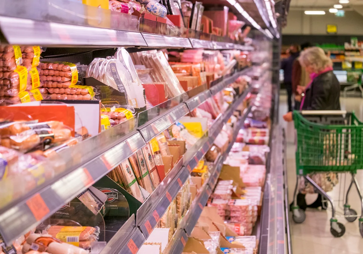 Imagen de un supermercado de Mercadona