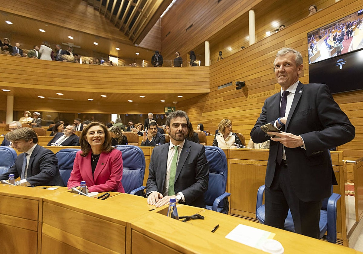 Rueda, con Calvo y Vázquez, el 18 de marzo en O Hórreo