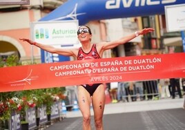 María Varo repite como campeona de España de duatlón