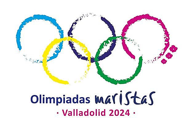 Logotipo diseñado con motivo de las Olimpiadas Maristas