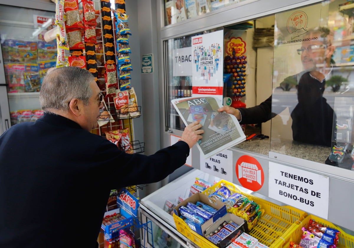 Quiosco de prensa en Córdoba