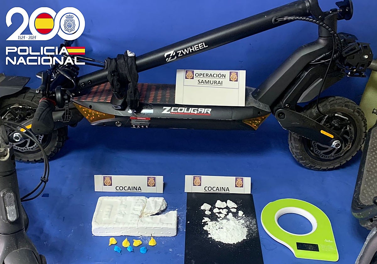 Material incautado en su domicilio de Gamonal