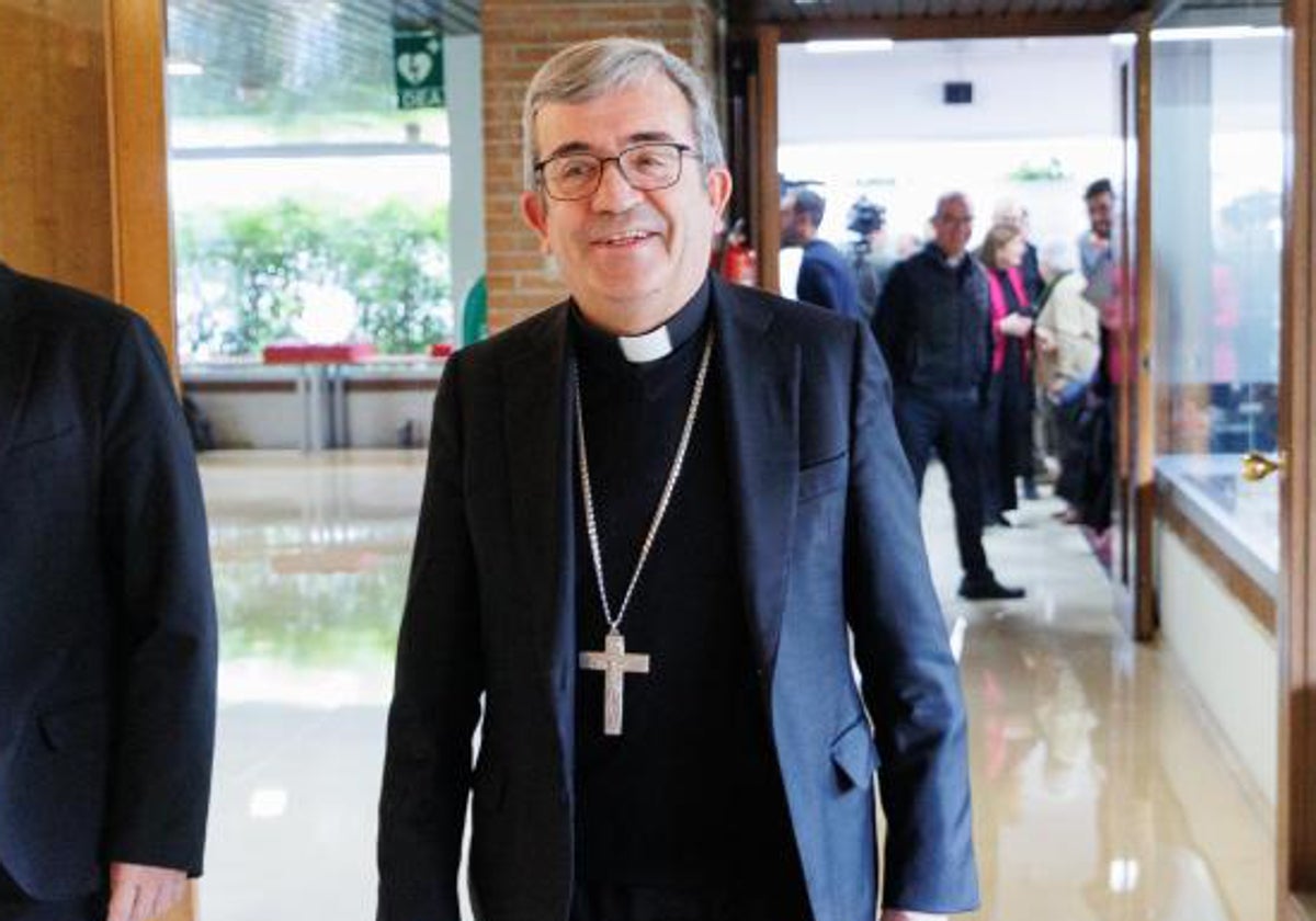 El presidente de la Conferencia Episcopal Española y arzobispo de Valladolid, Luis Argüello, en una imagen de archivo