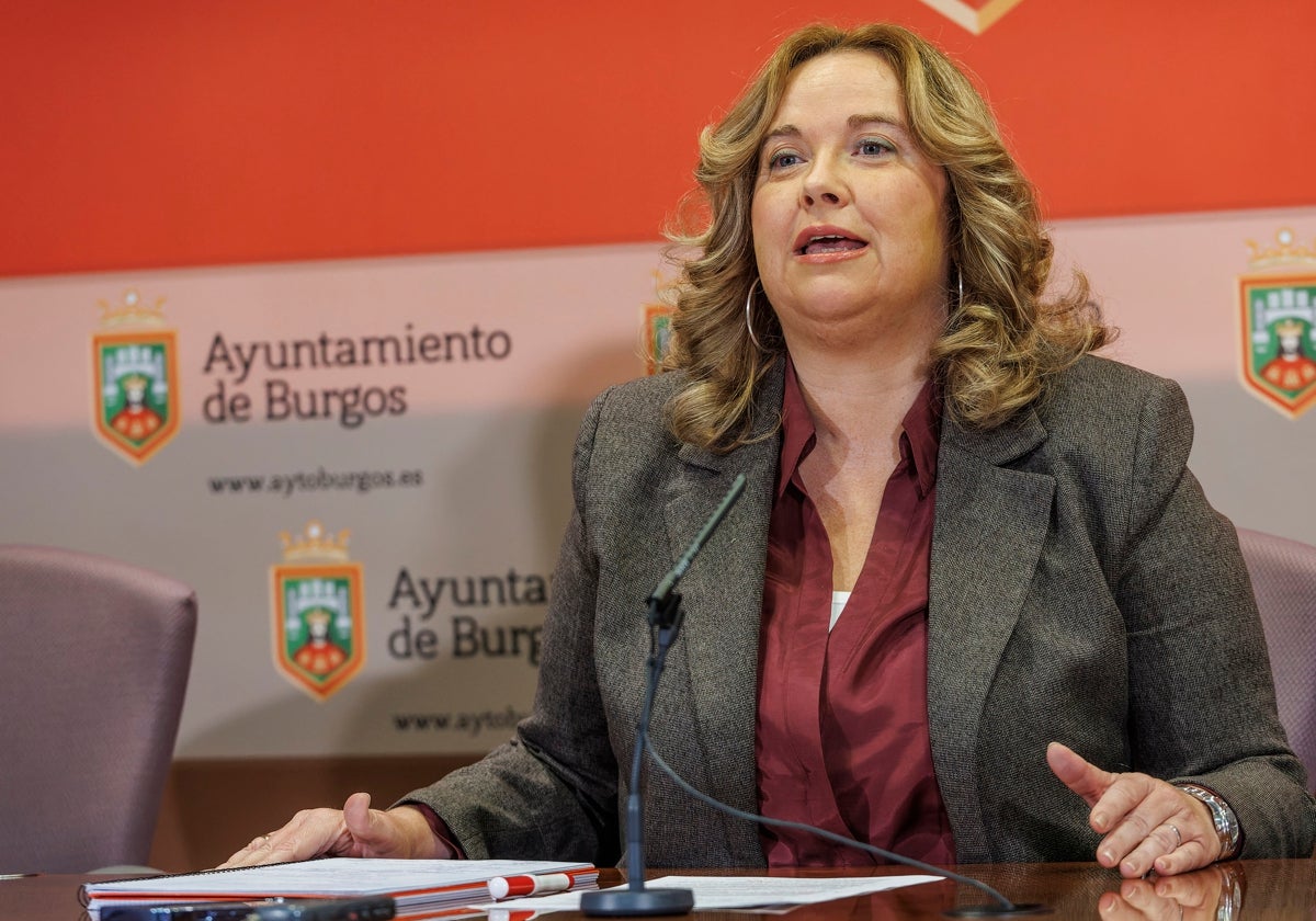 La alcaldesa de Burgos, Cristina Ayala