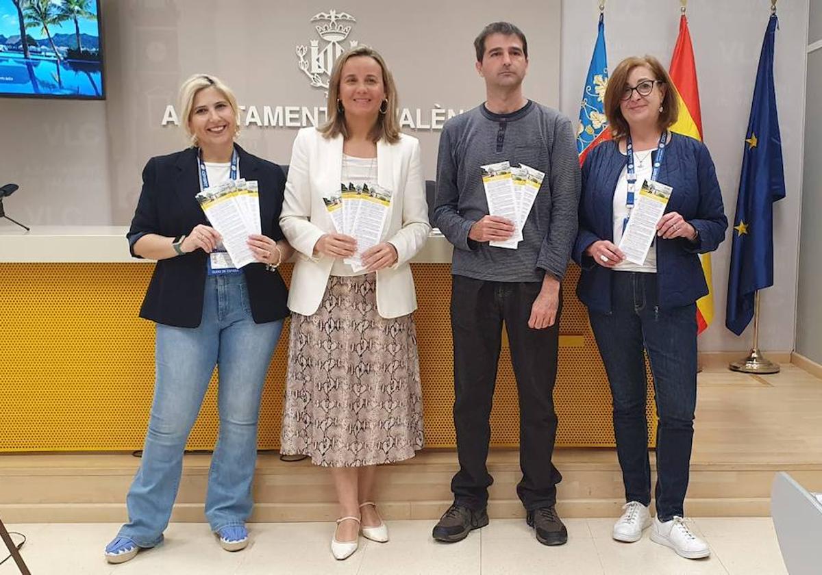 Imagen de la presentación del Decálogo de Buenas Prácticas en el Ayuntamiento de Valencia