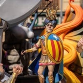 Los independentistas se apropian de las Fallas como parte de la cultura y las tradiciones de los «países catalanes»