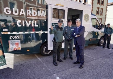 La Guardia Civil pone en marcha oficinas móviles para «mantener la imagen de que el Camino de Santiago es una ruta segura»