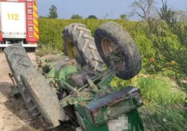 Fallece un hombre en Val de Santo Domingo tras salirse del camino con un tractor y quedar atrapado