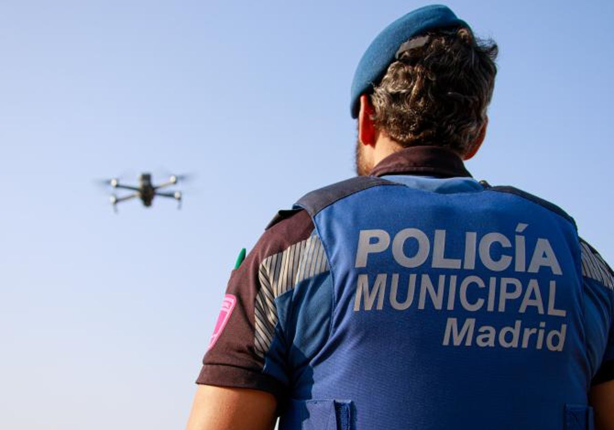 Imagen de archivo de un policía municipal