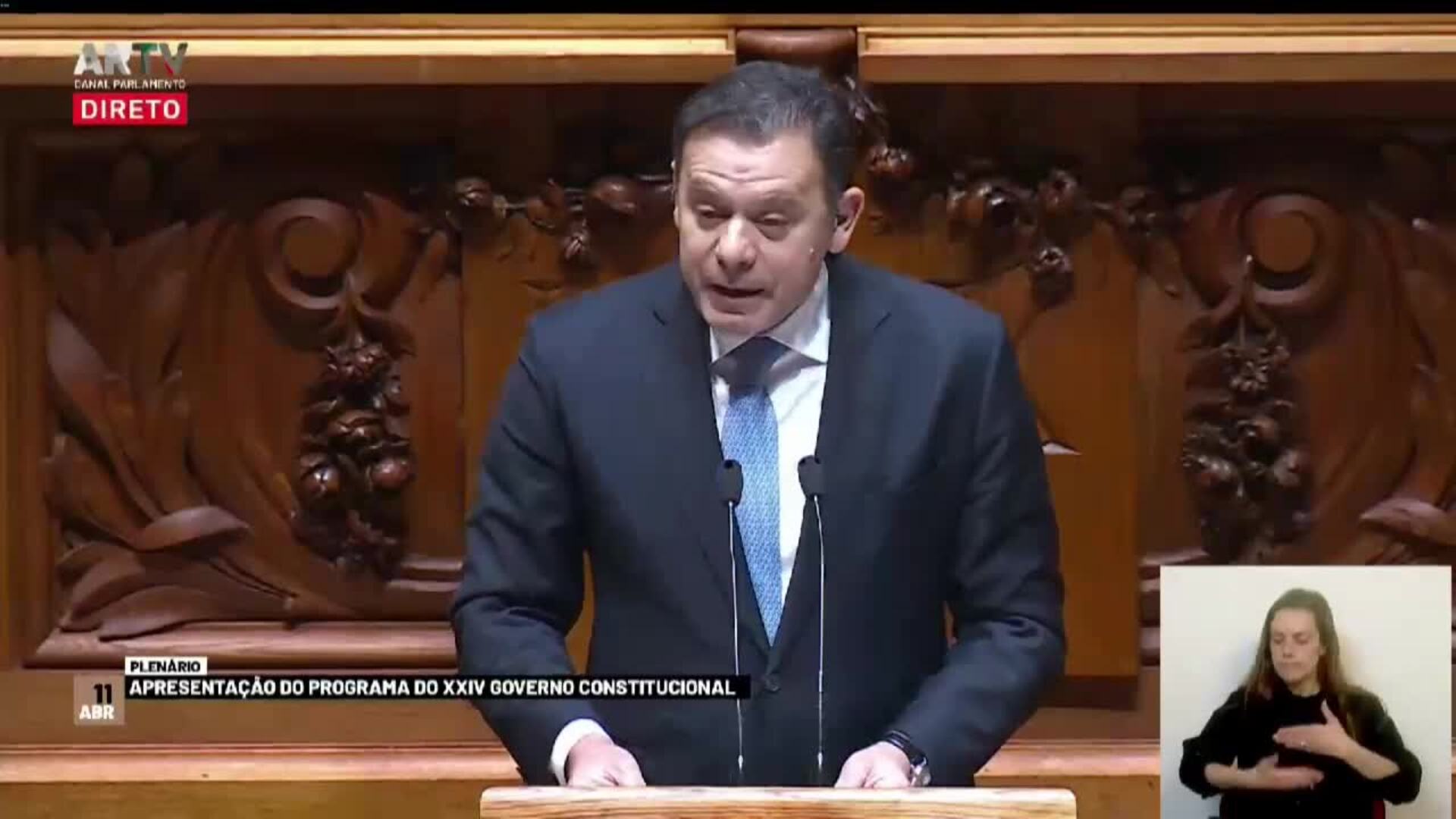 Luís Montenegro promete poner en marcha nueve medidas para los próximos días en Portugal