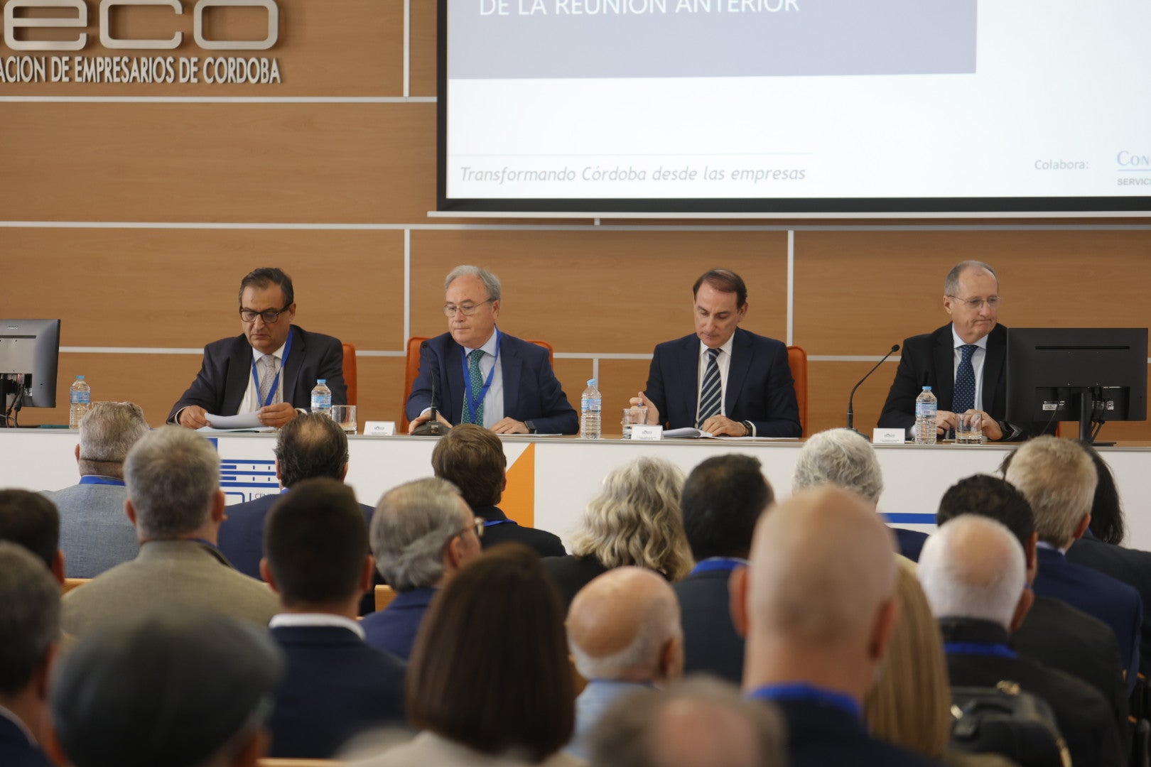 Las imágenes de la asamblea general de la patronal cordobesa CECO