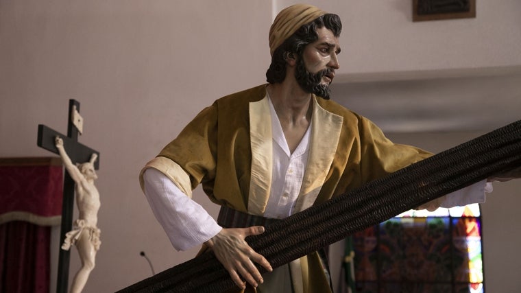 Simón de Cirene para el misterio del Señor de la Victoria