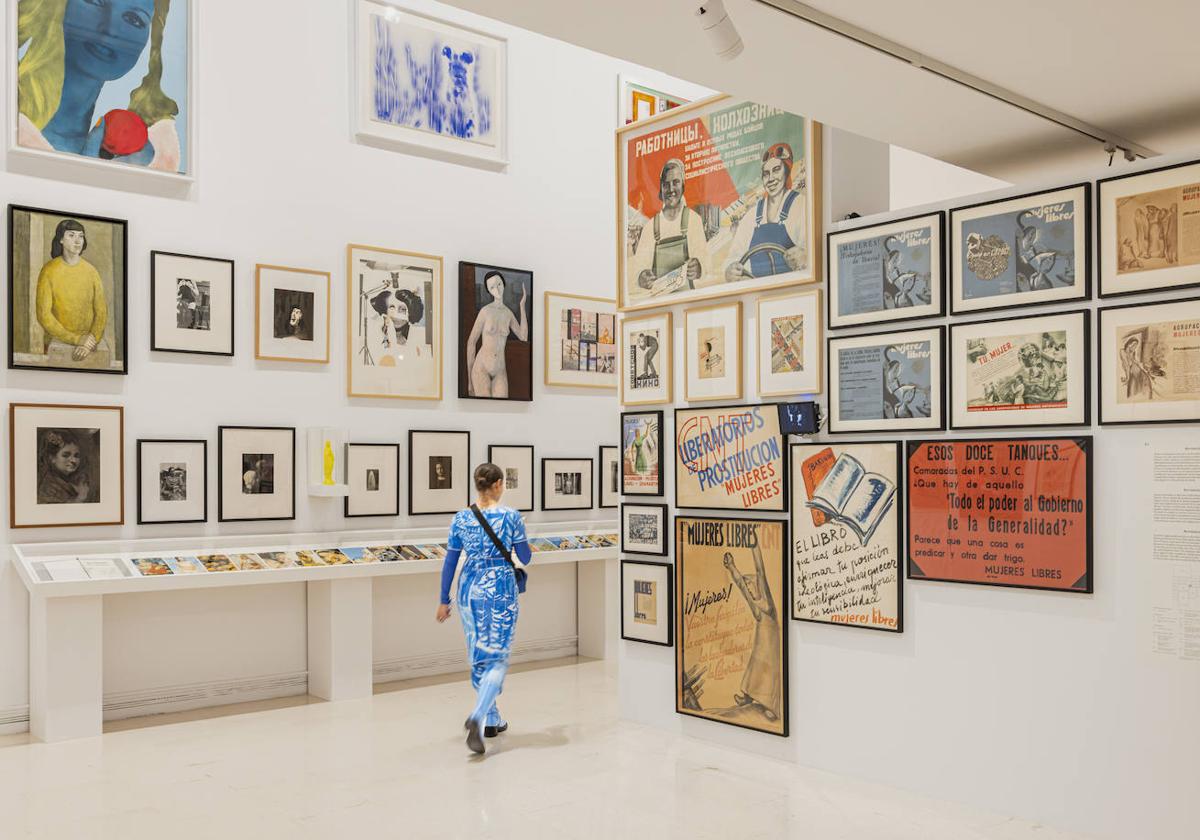 Imagen de la exposición 'popular' que se despide este domingo en el IVAM