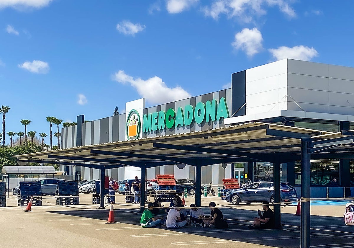 Imagen de un supermercado de Mercadona en Alicante