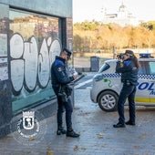 La brigada antigrafitis triplica los atestados contra pintadas vandálicas