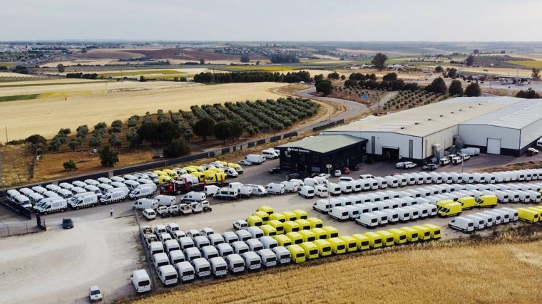 Fábrica de ambulancias y equipos de emergencias Eurogaza en La Carlota (Córdoba)