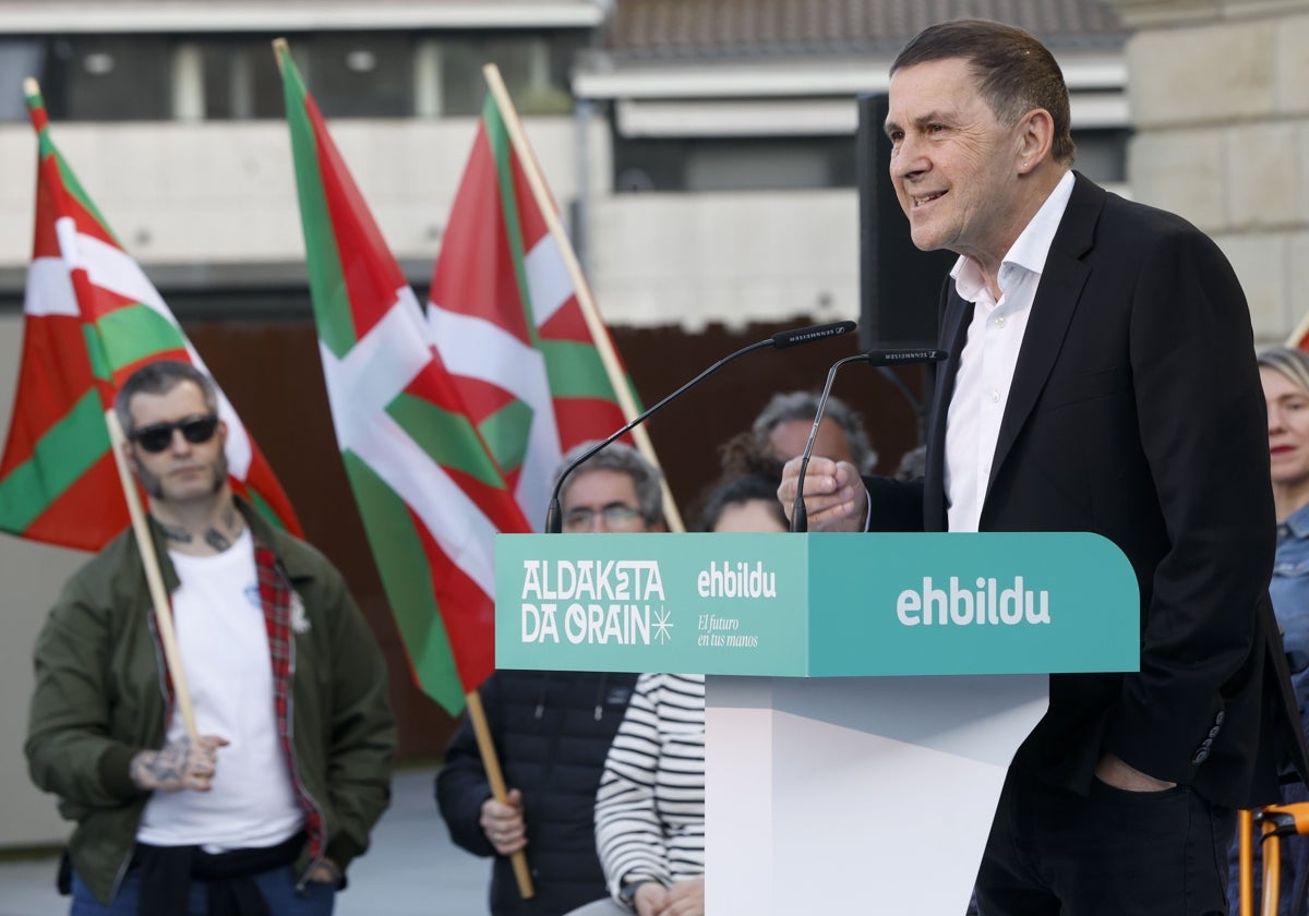 Arnaldo Otegi, coordinador general de EH Bildu