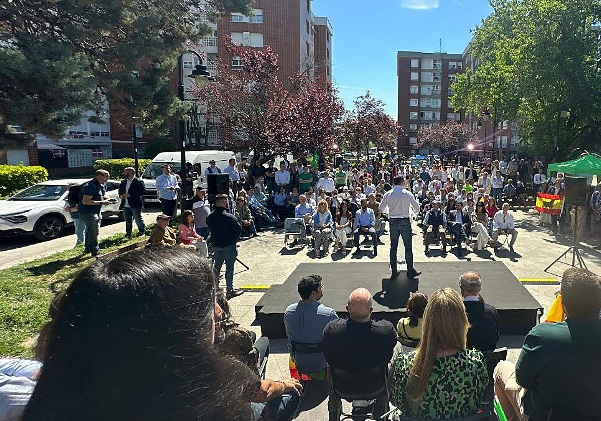 Mitin de Santiago Abascal este sábado en Getxo