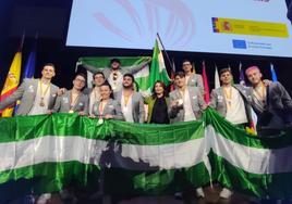 Andalucía arrasa con once medallas en Spainskills, el Campeonato Nacional de Formación Profesional