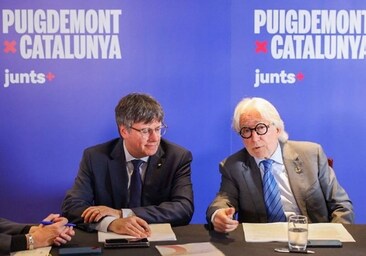 La patronal Fomento «normaliza» a Puigdemont y se reúne con él en el sur de Francia