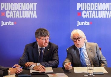 La patronal Fomento «normaliza» a Puigdemont y se reúne con el candidato en sur de Francia