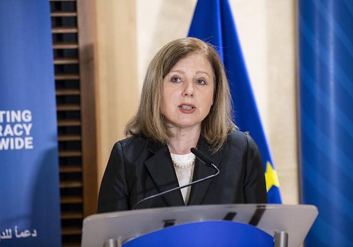 La vicepresidenta de la Comisión Europea para los Valores y la Transparencia, Vera Jourová