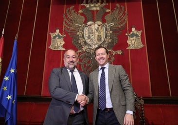 El alcalde y el rector estrechan lazos para hacer de Toledo «la ciudad del español»
