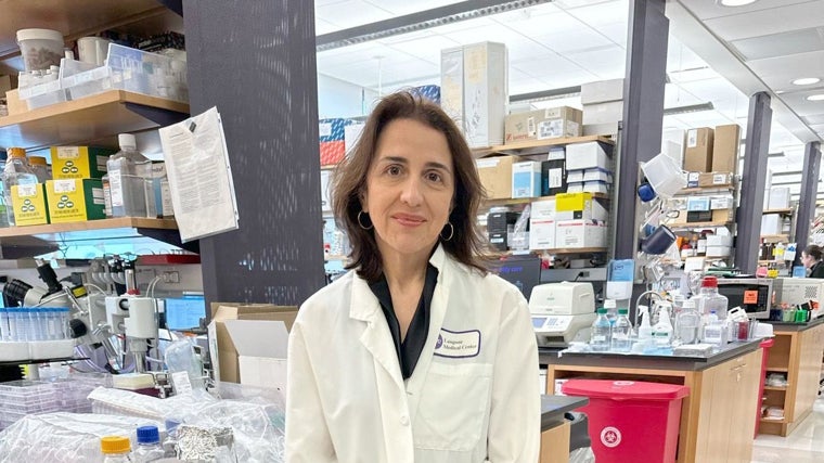 La doctora en bilogía molecular, Eva Hernando