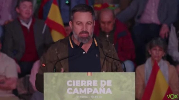 Vox pide el voto porque "la unidad nacional y la identidad vasca están en jaque"