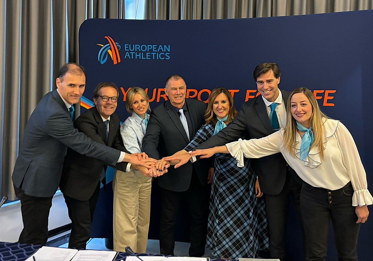 La alcaldesa Catalá trae a Valencia el Campeonato de Europa de Atletismo en Pista Cubierta 2027