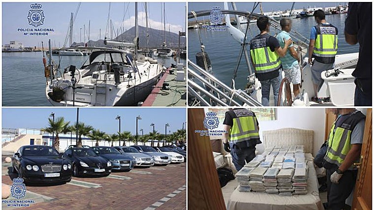 Imágenes de una detención anterior del 'Narco de la Wikipedia' en Calpe (Alicante), en 2013