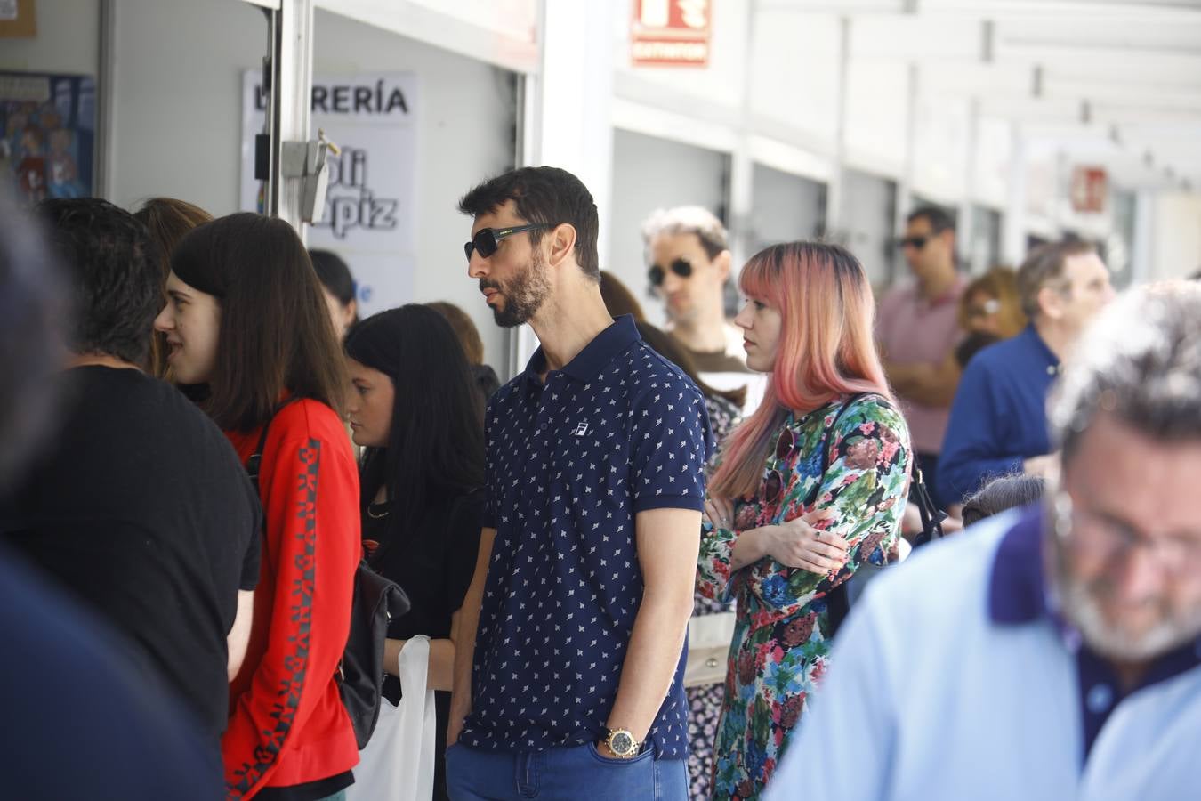 Las imágenes de la Feria del Libro de Córdoba en un domingo de gran ambiente