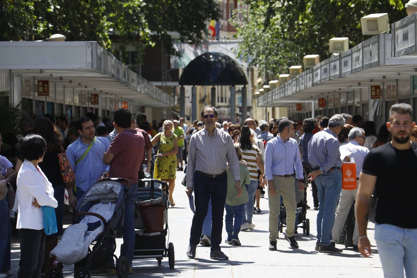 Las imágenes de la Feria del Libro de Córdoba en un domingo de gran ambiente
