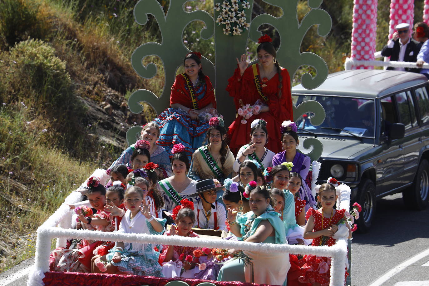 Fotos: la colorida romería de Santo Domingo en Córdoba